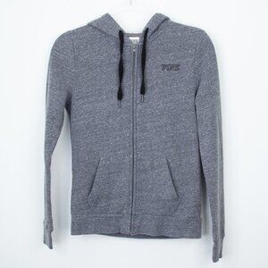 VS Pink Full‎ Zip Hoodie Sweatshirt Size XS
